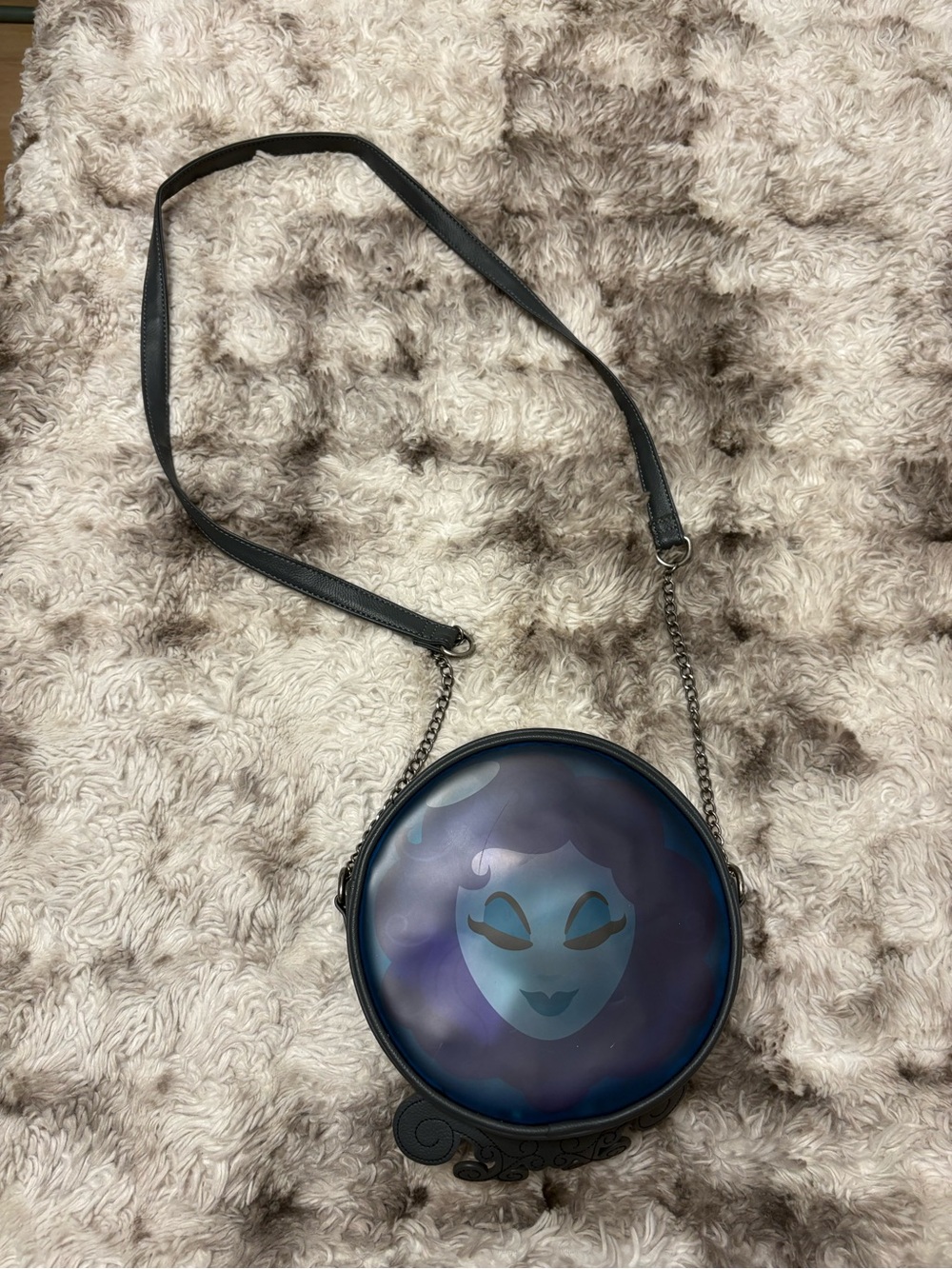 Loungefly haunted mansion Madame Leota Round Crossbody Bag